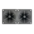 QUANBU 2Pc Tweeters Piezoelectric Tweeter Loudspeaker Ceramic Buzzer Treble Square Audio Speaker. 