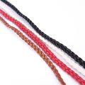 Boho Thin Waist Rope Belt Women Simple PU Leather Tassel Braided Self-Tie Belt 135cm-175cm. 