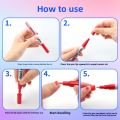 Hot 12/24 Colors Nails Art Marker Pens Waterproof Quick Dry Acrylic Paint Pen Art Nail Decoration Nail Art Pens Set for Nail Decoration. 