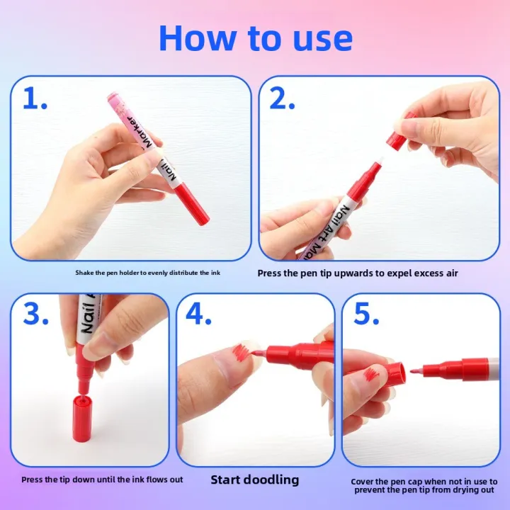Hot%2012/24%20Colors%20Nails%20Art%20Marker%20Pens%20Waterproof%20Quick%20Dry%20Acrylic%20Paint%20Pen%20Art%20Nail%20Decoration%20Nail%20Art%20Pens%20Set%20for%20Nail%20Decoration%20-%20Image%205