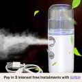 Nano Mist Sprayer for Air Freshener, 30ml USB Rechargeable Handy Cooling Device, Portable Facial Steamer and Skin Care Moisturizer for Eyelash Extensions. 