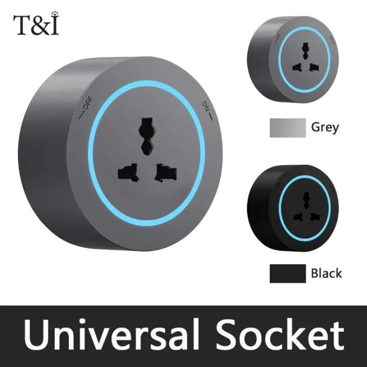 Wall Mounted/Embedded Socket Removable Power Track Rail Socket UK/EU/UN ...