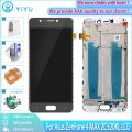 5.2" LCD For ZenFone 4 MAX ZC520KL X00HD LCD Touch Screen Digitizer Assembly Frame Replacement Free. 
