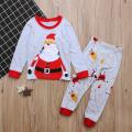 【BestGO】Boys And Girls Spring And Autumn Christmas Long Sleeve Santa Claus Two Pieces Home Wear Children'S Clothing Instagram Baby Girl Clothes Kids Fortnite Toddler Skirt Shorts Panties Dress Unicorn Mickey Minnie Kid Dresses Princess Robe Infantis. 
