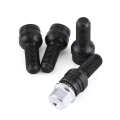 4+1 Black 14mm Wheel Bolt & Lock Lug Nut Set With Key For VW Golf Jetta Audi EB. 