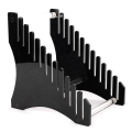 Vinyl Record Storage Holder Album Storage Organizer Display Stand Portable Book Display Stand. 