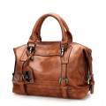 Women Leather Fashion Ladies Messenger Handbag Shoulder Bag Tote Satchel Purse Brown. 