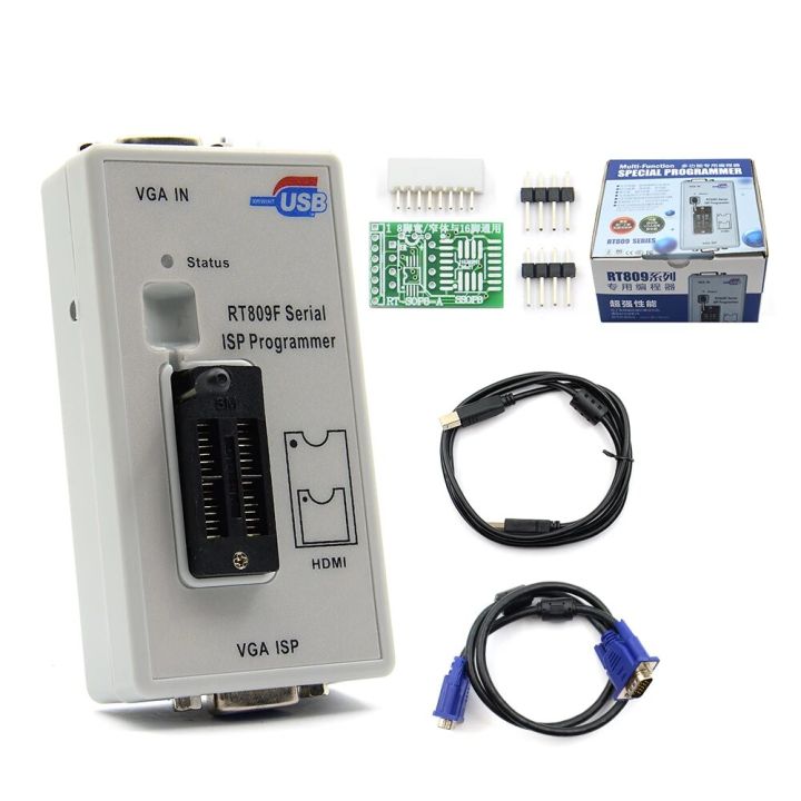 Original%20RT809F%20ISP%20Programmer/%20RT809%20lcd%20usb%20programmer%20Repair%20Tools%2024-25-93%20serise%20IC%20with%2012%20adapters%20-%20Image%206