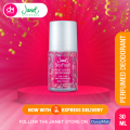 Janet Stay Fresh Perfumed Deodorant - Pink Petals 30Ml. 