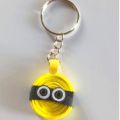 Waterproof Key Tag / Paper Quilling Key Tags Multicolour -01 pcs. 