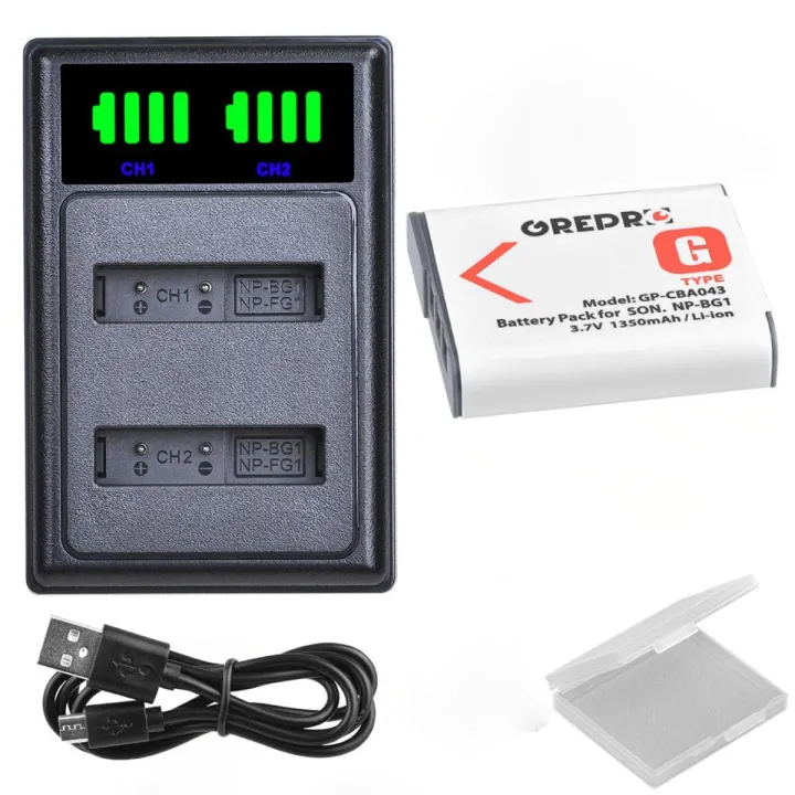 【KAMDSS015】with NP-FG1 NP-BG1 for DSC HX20V H20 W300 H50 HX400 W55