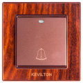 Kevilton Switches and Sockets | Nature Series | Mahogany | Kevilton Brand | Lifetime Warranty. 
