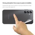 A14 4G/5G Carbon Fiber Protector 3D Back Skin Protective Anti Fungal Back Sticker For Samsung Galaxy A14/5G. 