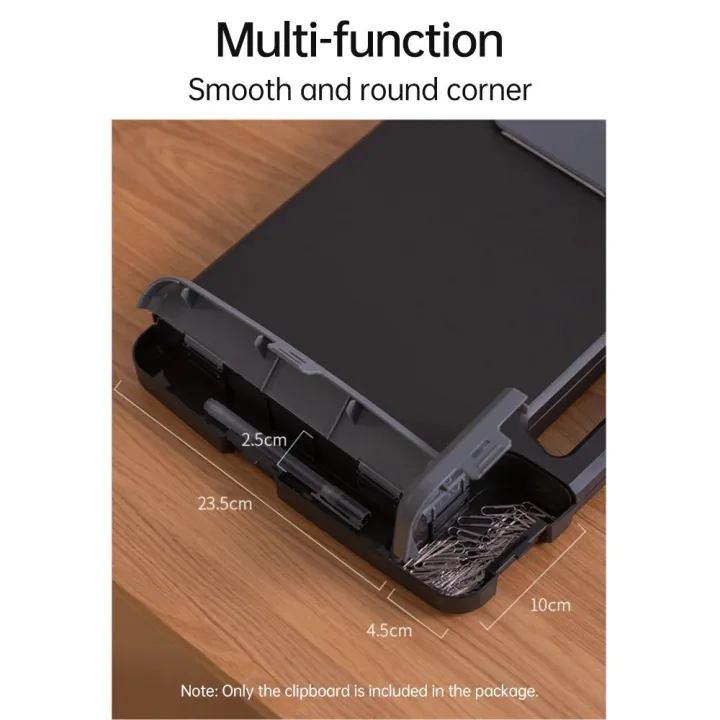 A4%20Clipboard%20Storage%20Box%20Calculator%20Nursing%20File%20Folder%20Organizer%20Folio%20Suitable%20for%20Pen/Paperclip%20Wall-mounted%20Document%20Case%20-%20Image%203