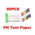 80 Strips PH Test Strips Meters Indicator Paper PH Value 1-14 Litmus Testing Paper Kit Litmus Tester Paper Water Soilsting Kit. 