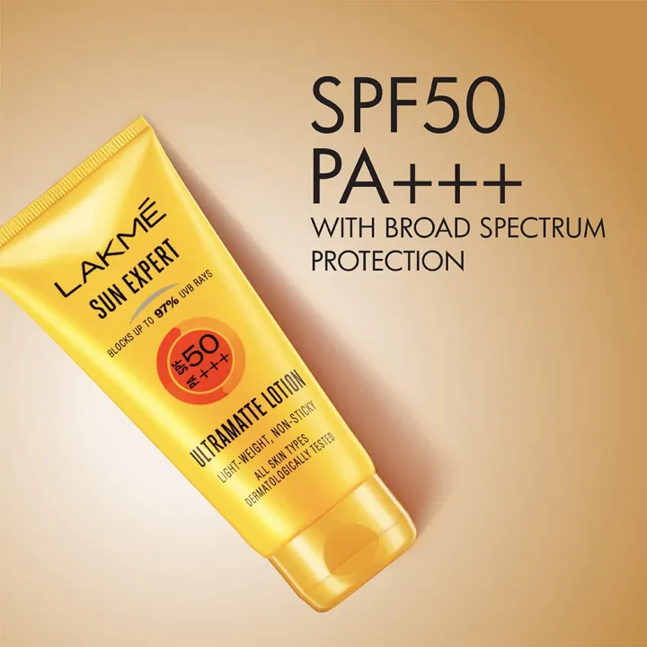 Lakme%20Sun%20Expert%20SPF%2050%20PA++%20Ultra%20Matte%20Lotion%20Sunscreen,%20Blocks%20Upto%2097%25%20Harmful%20Sunrays,%2050%20ml%20-%20Image%202