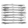 Wood Riffler File Set 8PCS Double Ended Burrs for Woodworking Carving Hand Tools Needle File. 