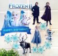 Frozen Theme Printable Picture Cake Topper , Elza, Anna, Olaf and other. 