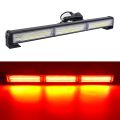 Car Police Strobe Metal Cover VIP Emergency Warning Flash Light Bar LED Flash Light 12V - 28CM. 