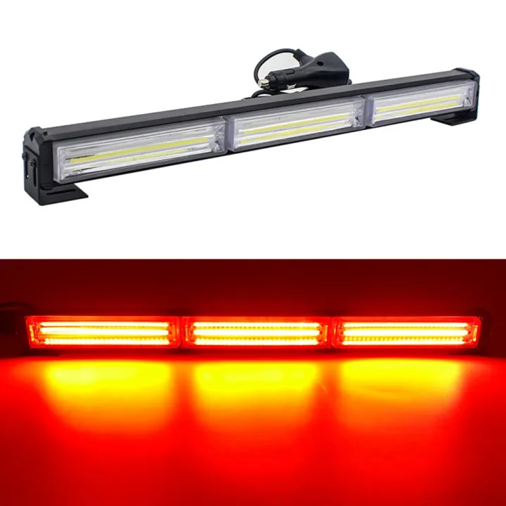Car%20Police%20Strobe%20Metal%20Cover%20VIP%20Emergency%20Warning%20Flash%20Light%20Bar%20LED%20Flash%20Light%2012V%20-%2028CM%20-%20Image%2010
