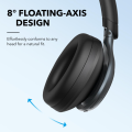 Anker Soundcore Space One, Active Noise Cancelling Headphones, 2X Stronger Voice Reduction, 40H ANC Playtime, App Control, LDAC Hi-Res Wireless, Comfortable Fit, Clear Calls, Bluetooth 5.3. 
