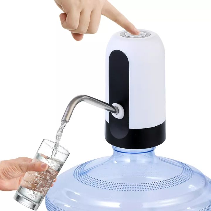Water Bottle Pump USB Charging Automatic Drinking Water Pump Portable ...