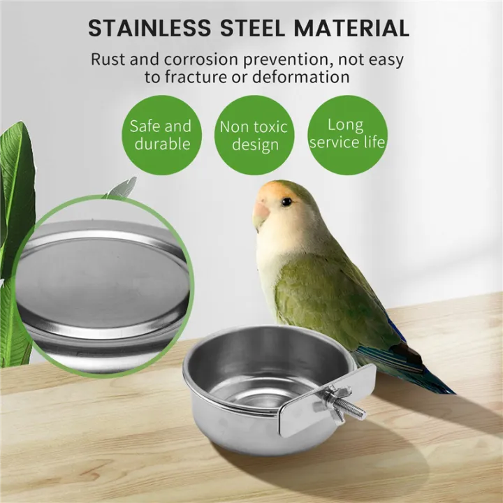 3-Piece%20Bird%20Feeder%20Cup%20Stainless%20Steel%20Parrot%20Feeder%20Cup%20Animal%20Cage%20Water%20Food%20Bowl%20S%20-%20Image%205