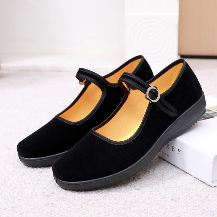 Old%20Beijing%20Cloth%20Shoes%20Women's%20Thin%20Shoes%20Casual%20Work%20Shoes%20Women's%20Black%20Hotel%20Work%20Shoes%20Flat%20Dancing%20Mom%20Shoes%20Non-Slip%20-%20Image%205