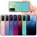 Gradient Tempered Glass Case For Xiaomi 11T Pro 12X 12 13 Lite 5G Mi 9T A2 11I A1 8 9 SE A3 10 10T 11 Colorful Back Cover. 
