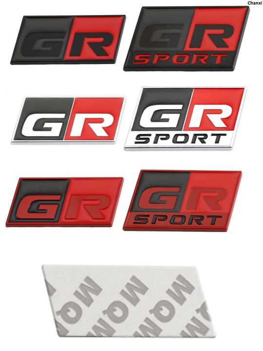ChanxiLuxury%20Car%20Sticker%20GR%20Sport%20Logo%20Emblem%20Badge%20Decals%20for%20Toyota%20HV%20YARiS%20RZ%20RC%20RS%20C-HR%20Corolla%20Prius%20Harrier%20Camry%20Tacoma%20Venza%20rav4%20GR%20-%20Image%203