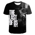 Boy Girl Kids Last Of Us 2 The Last Of Us Part 2 Fashion Men Women Children 3D Printed T Shirt Short Sleeve Casual Tops Tee. 