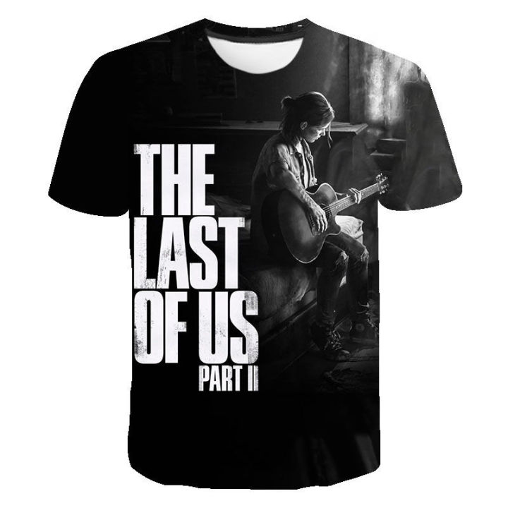 Boy Girl Kids Last Of Us 2 The Last Of Us Part 2 Fashion Men Women Children 3D Printed T Shirt Short Sleeve Casual Tops Tee