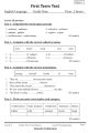 English Grade 9 Model Term Test Paper Book. 