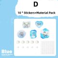 Lacquer Sticker Material Drip Gluethree-dimensional Envelope Sealing Sticker. 