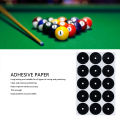 Billiard Spot Sticker Adhesive Paper Pool Table Marker Dots for Practice. 