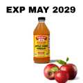 Bragg  EXP 2029  Organic Raw Apple Cider Vinegar 473ml USA. 
