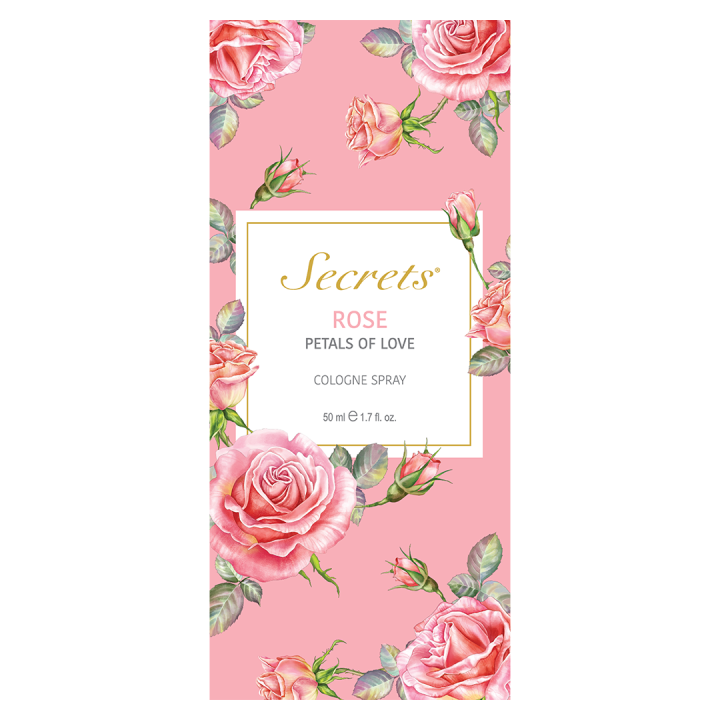Secrets Rose Perfume Cologne Spray 50ml