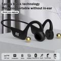 D card 3 supports S2 waterproof sports bone conduction headphones wireless Bluetooth 5.Headphones noise cancelling headset microphone MP. 