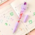 5 In 1 Cute Seal Ballpoint Pen Children Toys Multifunction Bubble Ballpoint Pen Gift For Boys Girls Roller Stamp Pen With Light Stylus Pen Organizer Sign Pen Color Pen. 
