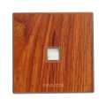 Teak Cat 5 Data Socket Outlet. 