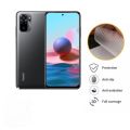 Carbon Fibre Transparent Back Sticker For Xiaomi Redmi Note 10 4G. 