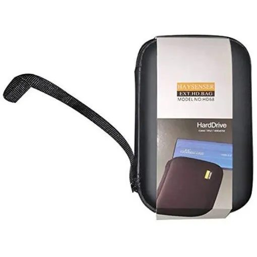 Haysenser External Hard Drive Case 2.5 Inch Shockproof Hard Drive Bag Travel Organizer Carry Case
