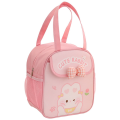 Kawaii Lunch Bag for Girls Cute Lunch Box Bag Insulated Bag Reusable Tote Bag for Hot or Cold Work Pink Easy to Use. 