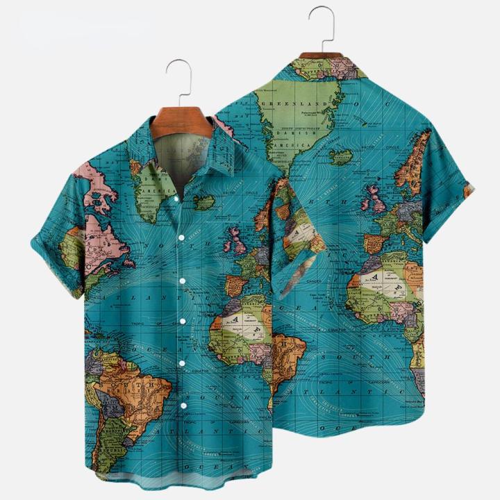 Hawaiian%20Men's%20Slim%20Fit%20Shirt%20Floral%20Men%20Fashion%20Map%203d%20Print%20Summer%20Beach%20Camisa%20Trip%20Blouse%20Casual%20Male%20Social%20Y2k%20Vintage%20-%20Image%205