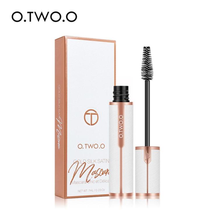 O.TWO.O Eyes Mascara Waterproof Volume Mascara Long Lasting Luxury Design Black Eyelashes Extention Dry Fast Makeup Cosmetics