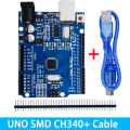 Arduino UNO R3 SMD Development Board CH340 + USB Cable. 