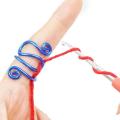 Metal Handmade Crochet Tension Ring Comfortable 3*1.8cm Adjustable Hook Ring Yarn Tension Ring Crochet Lovers Sewing for Crochet Enthusiasts Craft Lovers Knitting Projects Yarn Tension Control Sewing Accessories. 