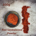 Red Sandalwood Powder / රත් හඳුන් කුඩු  / Red sandalwood 100 g / Red Sandalwood /  Sandalwood. 