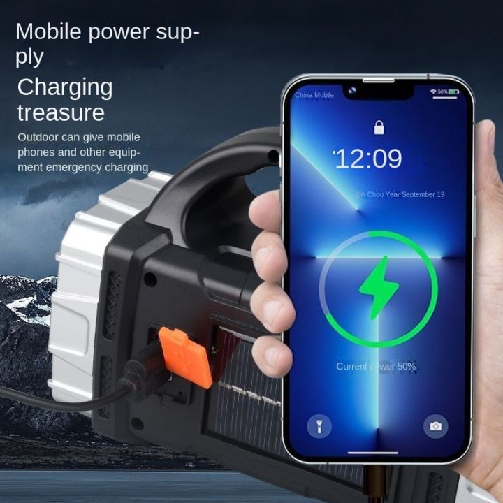 3lights%207%20models%20Rechargeable%20Spotlight%20Flashlight%20with%20Solar%20Panels,%20%20High%20Lumen%20Outdoor%20Handheld%20Spot%20Lights%20and%20Flood%20Light,%20%20Boating%20Hunting%20and%20Camping%20-%20Image%205