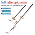 Retractable Golf Putter Right Left Handed Two Sided Two Ways Golf Putter. 